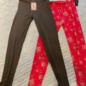 Girls leggings new with tags size 10/12